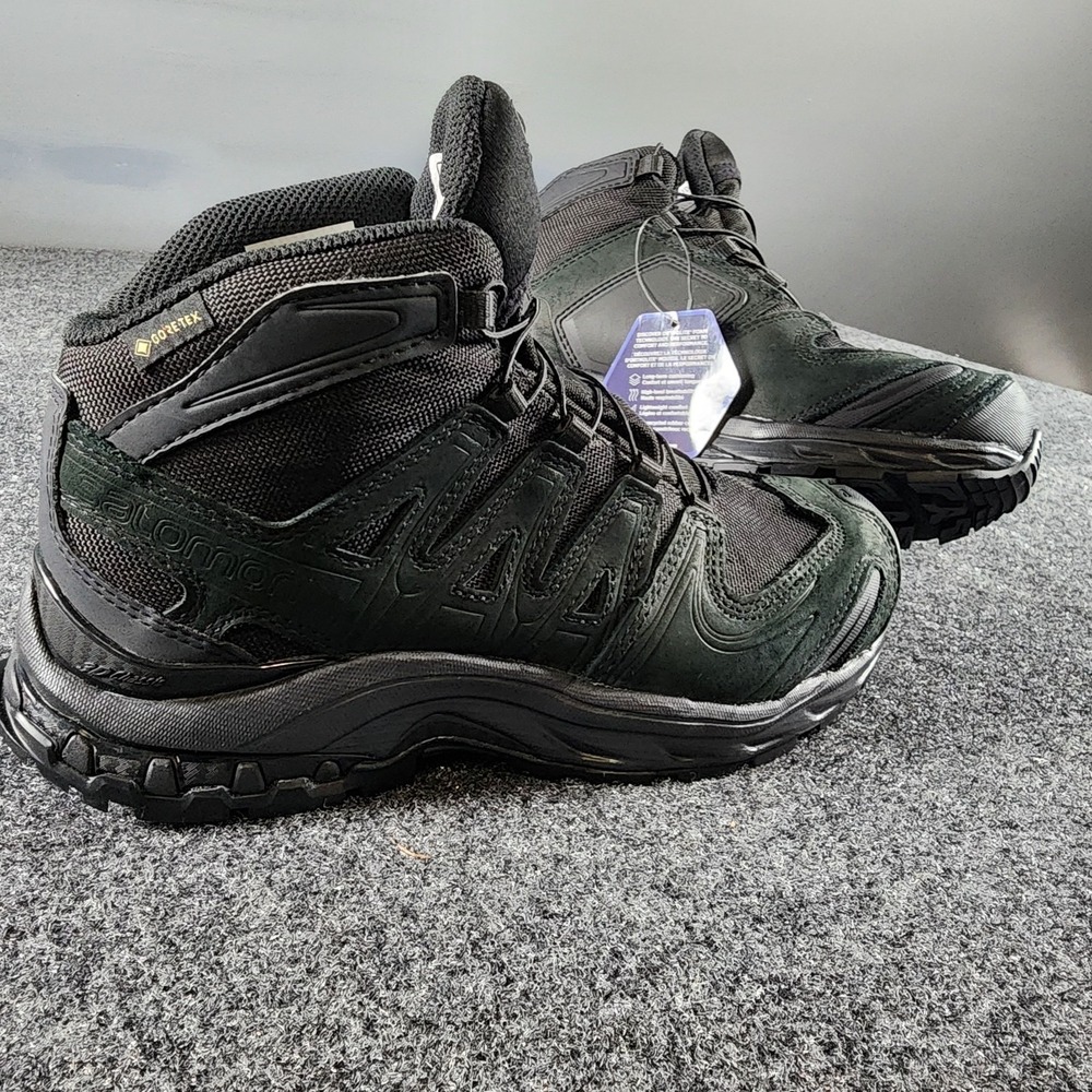 Salomon XA Forces Mid GTX Black Military Tactical Hiking Boots Women's Size 6